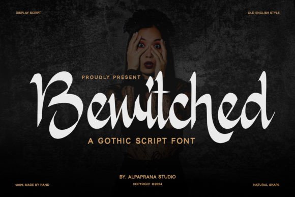 Bewitched: A Handwritten Font for Creative Magic