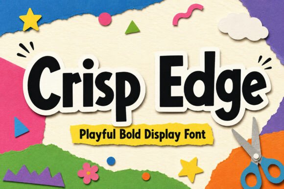Crisp Edge: A Font That Brings Handcrafted Joy to Modern Design