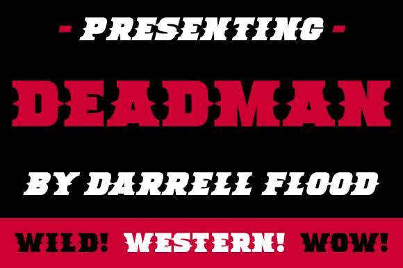 Deadman: A Bold Western Font for Your Next Creative Project