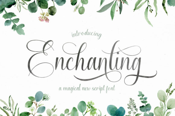 Enchanting Script: The Handwritten Font That Brings Designs to Life