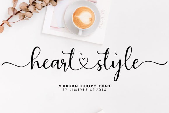 Heart Style Font: Where Romance Meets Brand Identity