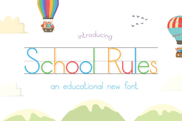 School Rules: A Typeface That Keeps Your Designs Sharp and Focused