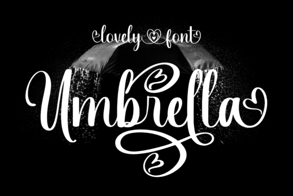 The Whimsical Charm of Umbrella Script: A Typeface That Tells a Story