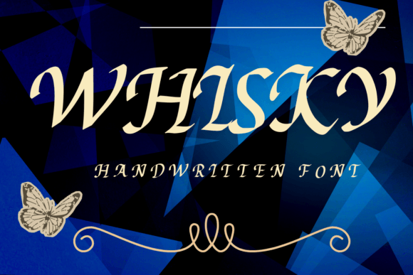 Whisky: A Handwritten Font with a Sweet and Playful Spirit