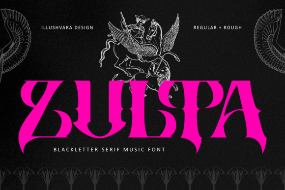 Zulta Music: A Typeface Forged in Heavy Metal Fire